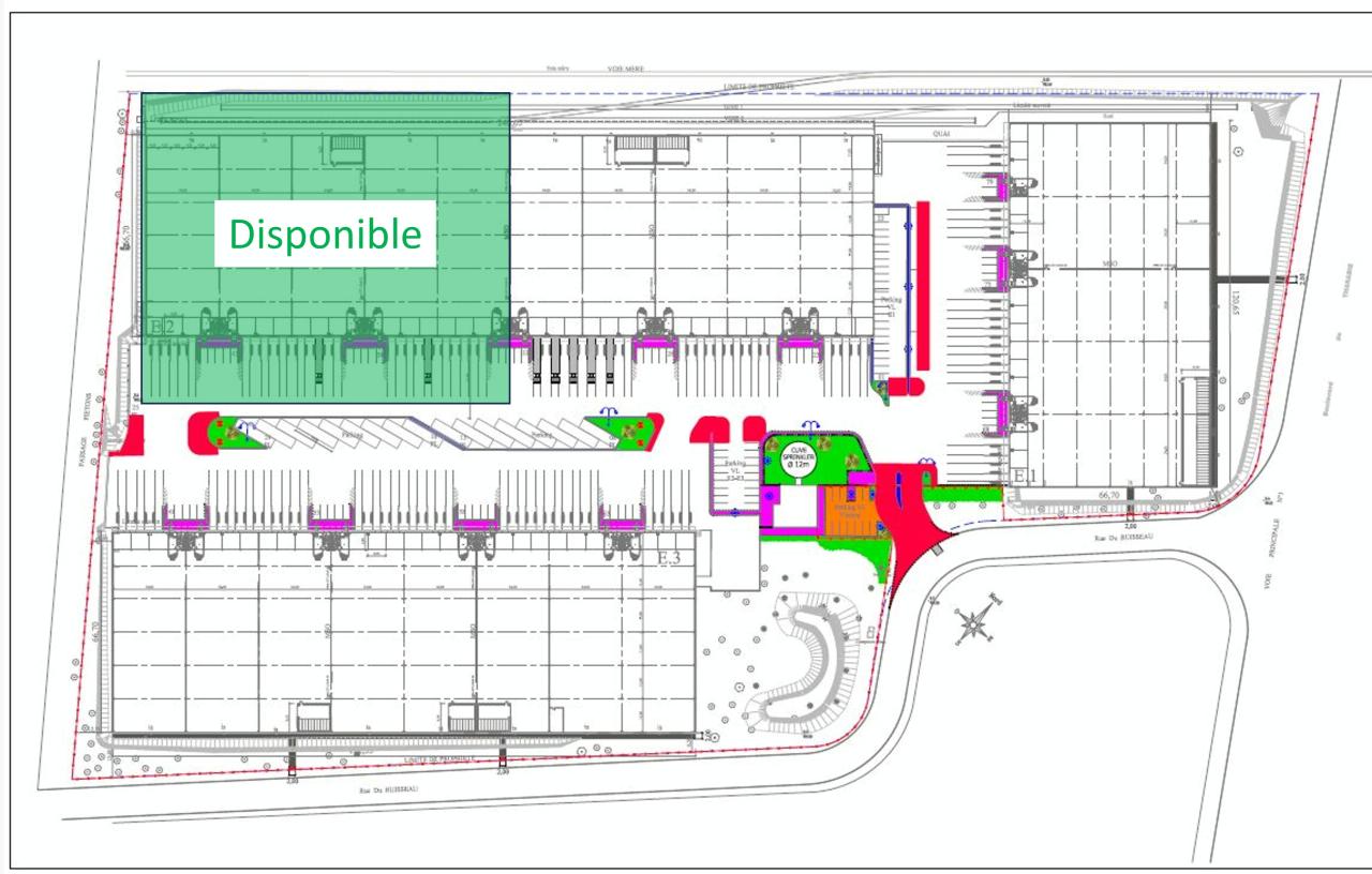 Entrepôt classe b Saint-Quentin-Fallavier 8830m² Location entrepôt classe b Saint-Quentin-Fallavier Isère OLLOG2427284 0
